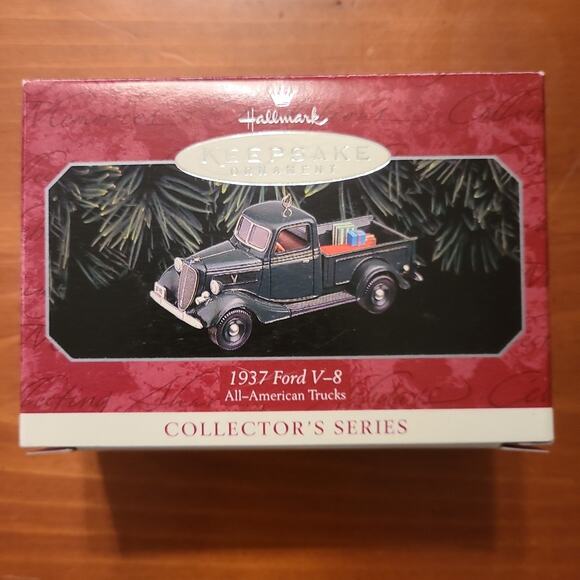 Car Collector Series Hallmark Keepsake Ornament Lot Dodge, Chevrolet Nomad, Ford - Picture 3 of 8
